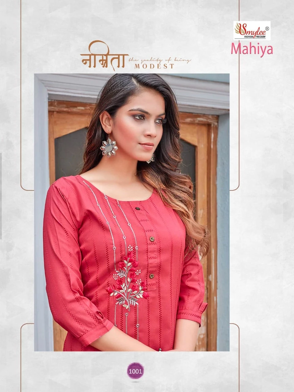 Rung Mahiya Heavy Bombay Lining Rayon Wholesale Kurtis Catalog — Wholesale Kurtis, MPA wholesale from Surat - Gallery Image 3